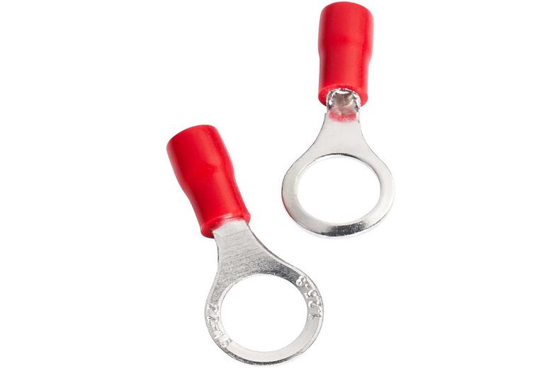 Halfords Ring Connectors 5 Amp Insulated 8mm (ELEC208) Halfords Ring Connectors 5 Amp Insulated 8mm (ELEC208)
