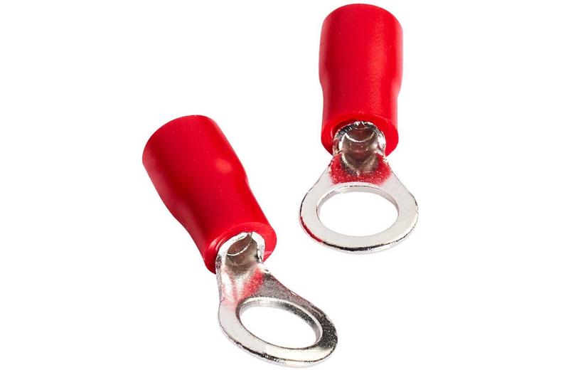 Halfords Ring Connectors 5 Amp Insulated 5mm (ELEC206) Halfords Ring Connectors 5 Amp Insulated 5mm (ELEC206)