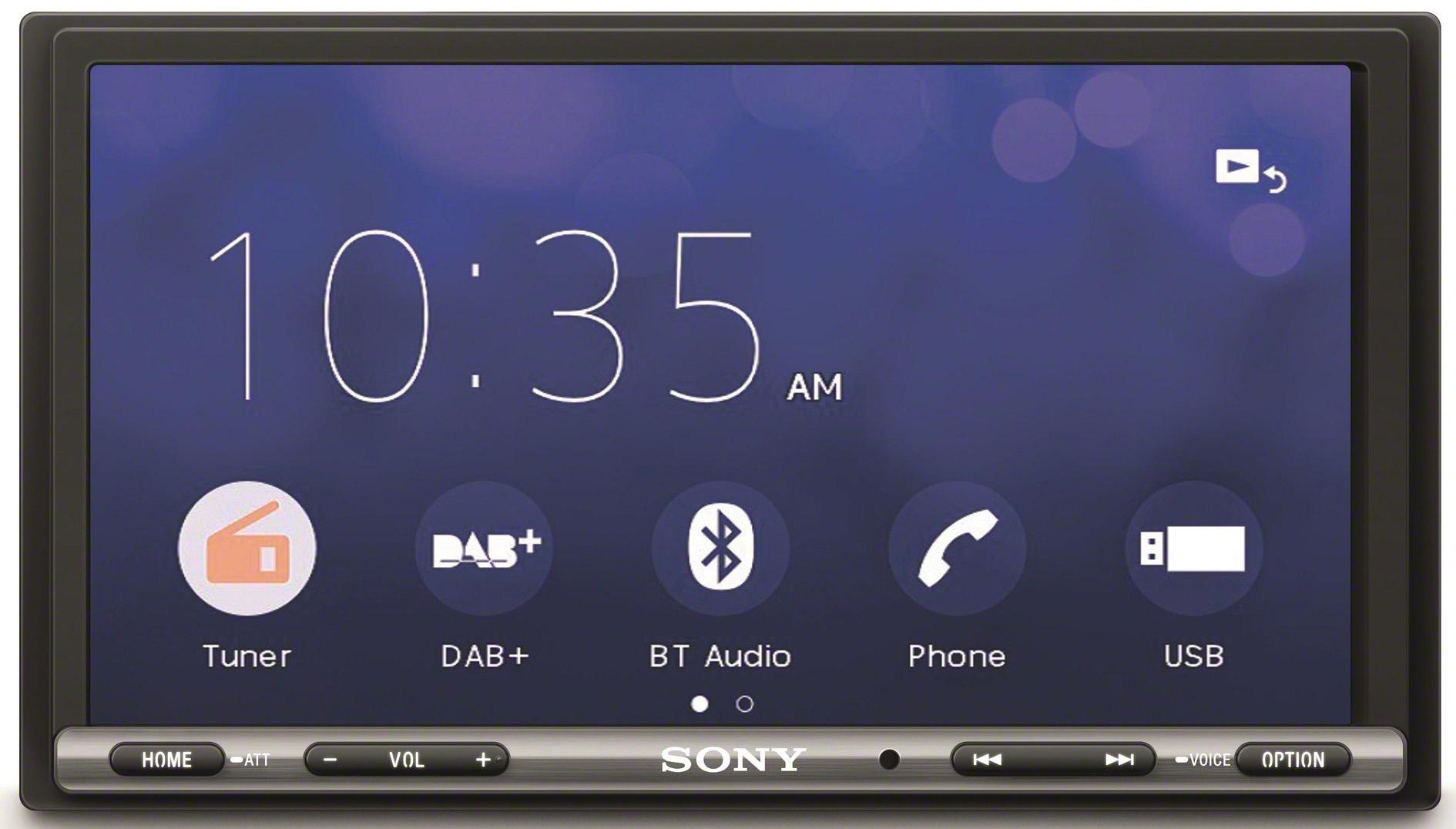 Sony Xav-Ax3005Db Dab Car Stereo With Apple Car Play, Android Auto And Bluetooth