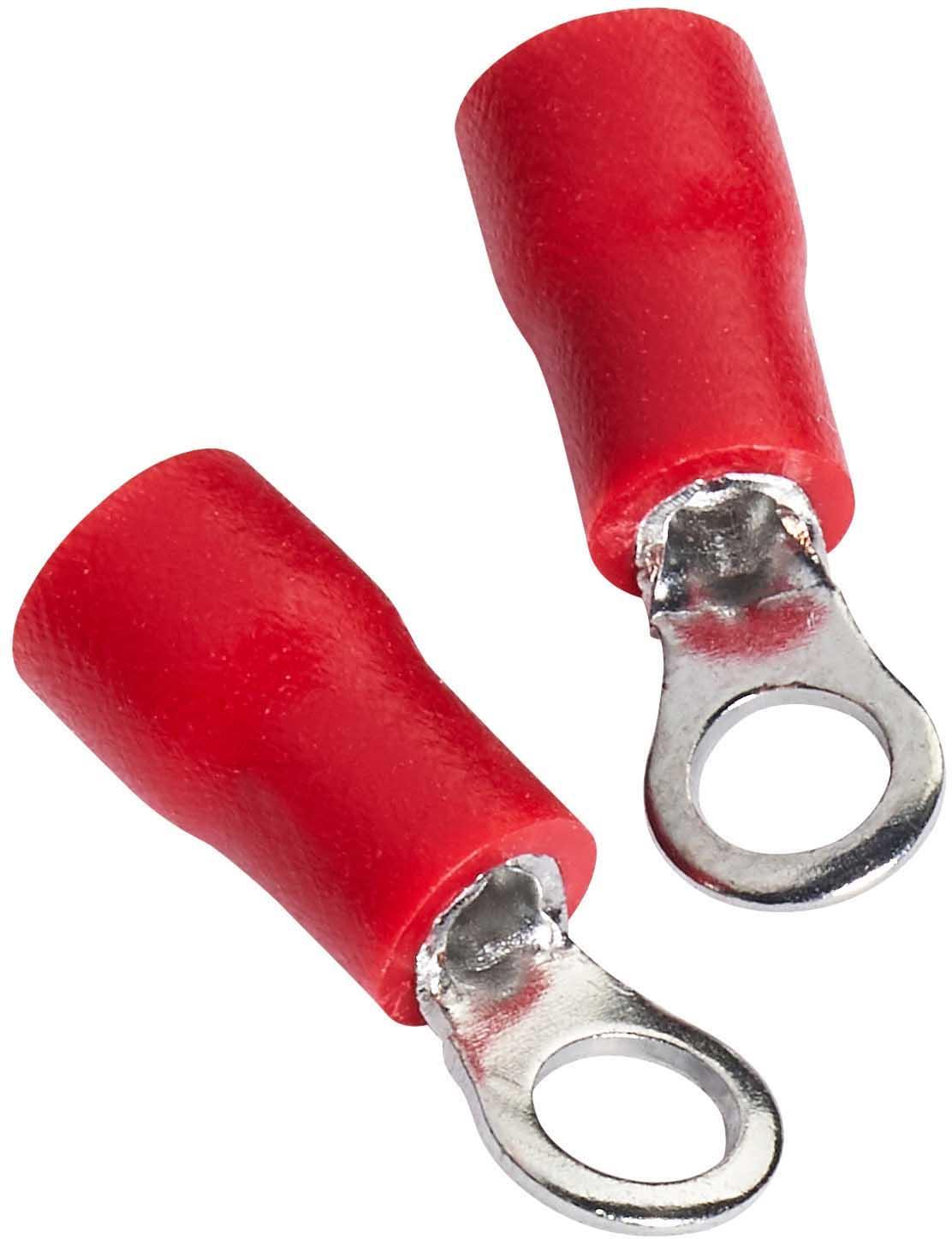Halfords Ring Connectors 5 Amp Insulated 4mm (ELEC205)