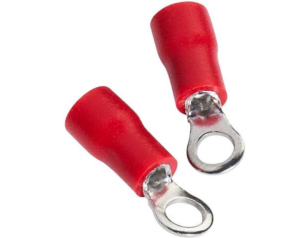 Halfords Ring Connectors 5 Amp Insulated 4mm (ELEC205)