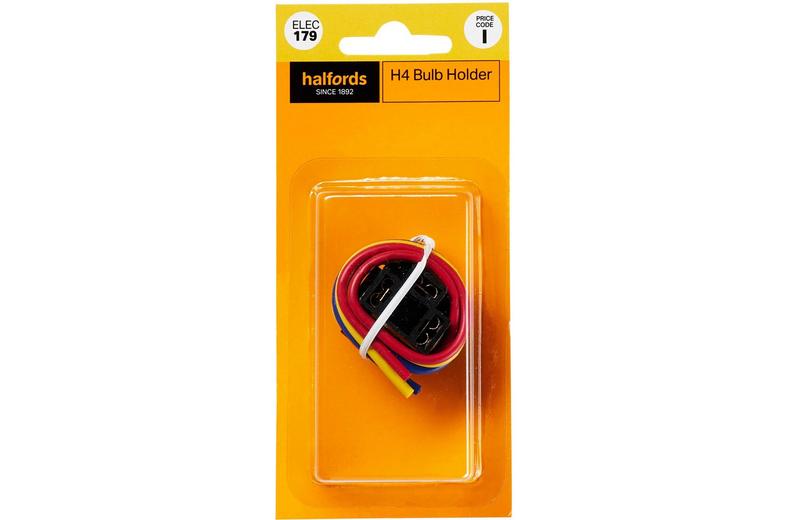 Halfords H4 Bulb Holder (ELEC179) Halfords H4 Bulb Holder (ELEC179)