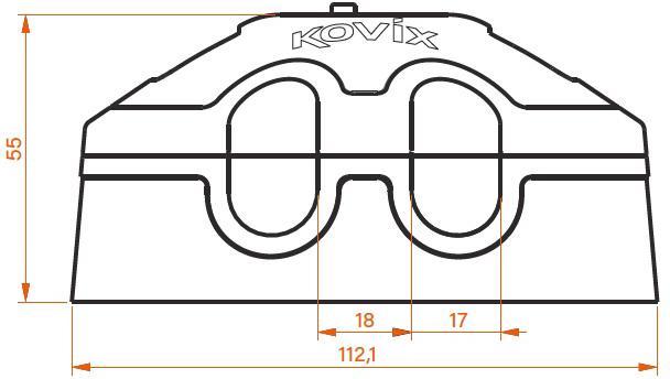 Kovix KGA Ground Anchor - Black