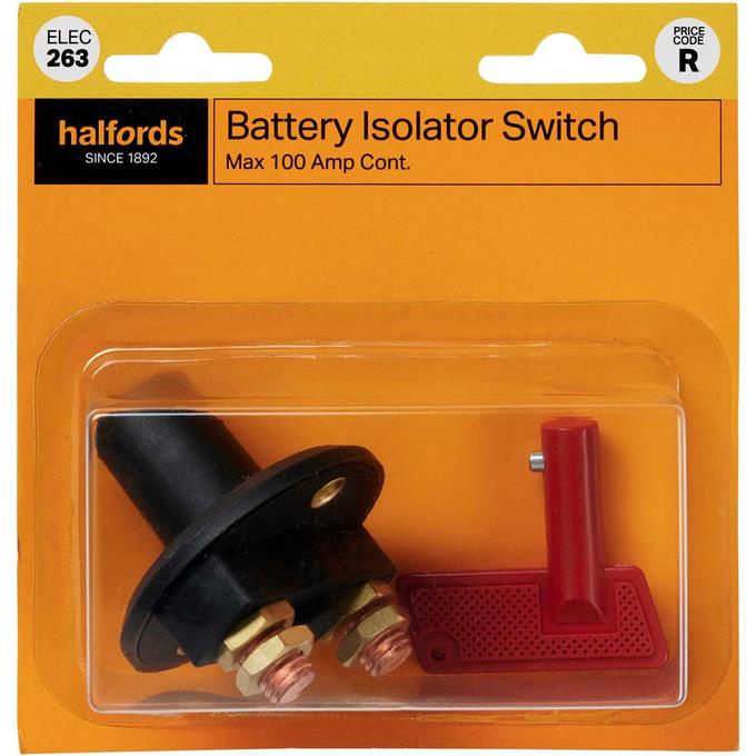 Halfords Battery Isolator Switch (ELEC263)