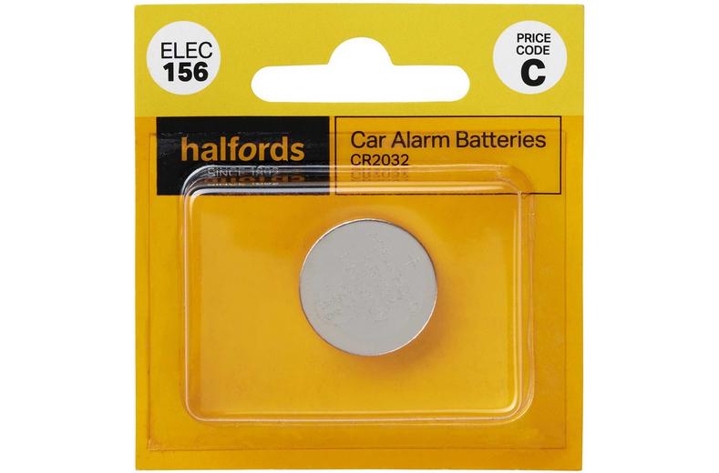 Halfords Car Alarm Battery CR2032 (ELEC156) Halfords Car Alarm Battery CR2032 (ELEC156)