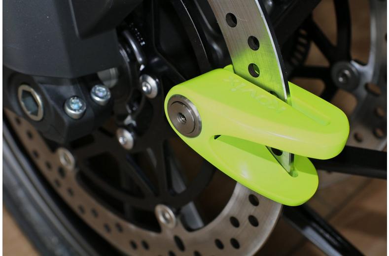 Kovix KVZ2 14mm Disc Lock - Fluo Green Kovix KVZ2 14mm Disc Lock - Fluo Green