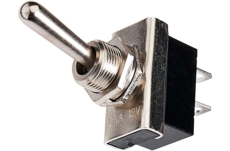Halfords Heavy Duty Toggle Switch 25 Amp (ELEC255) Halfords Heavy Duty Toggle Switch 25 Amp (ELEC255)