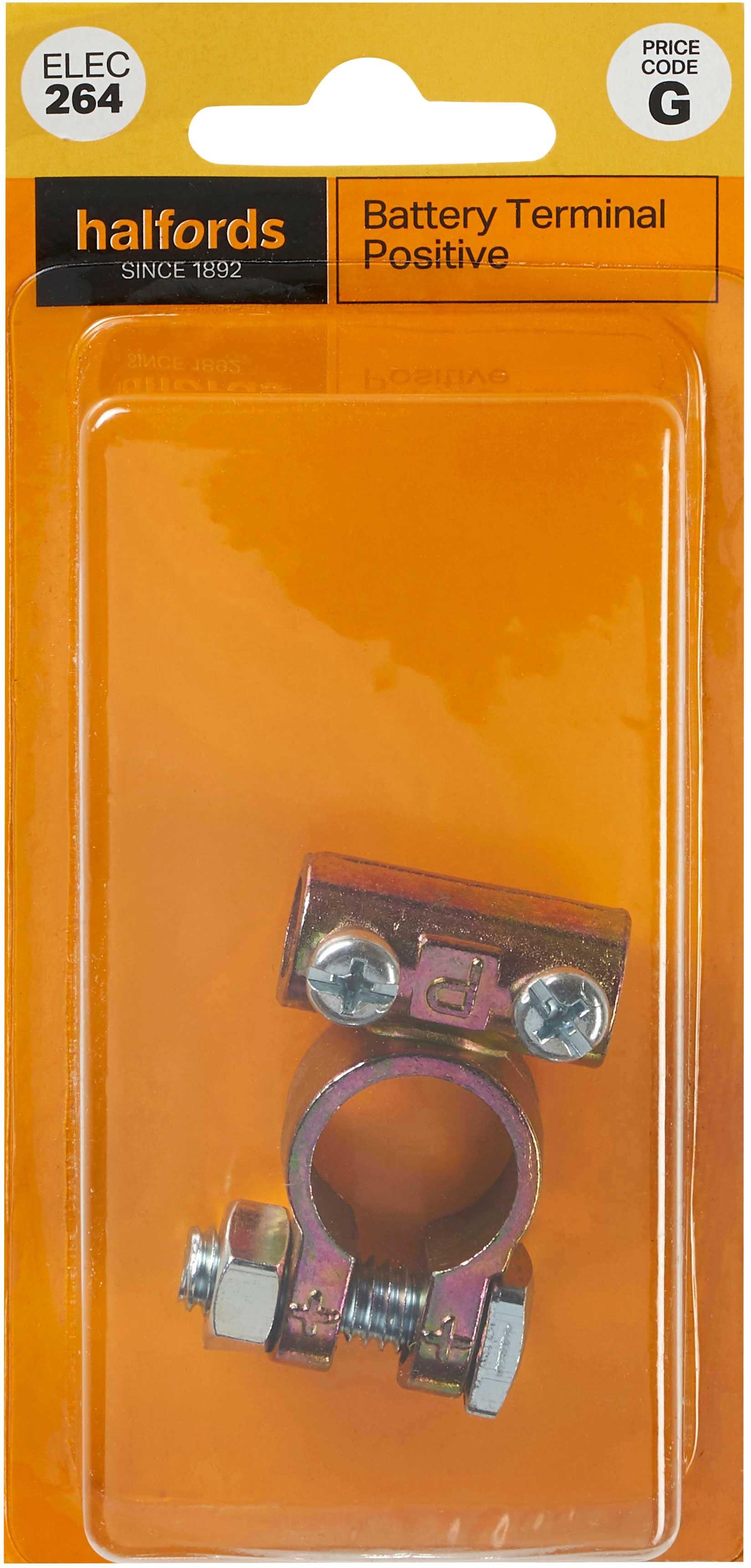 Halfords Battery Terminal Positive (ELEC264) Halfords UK