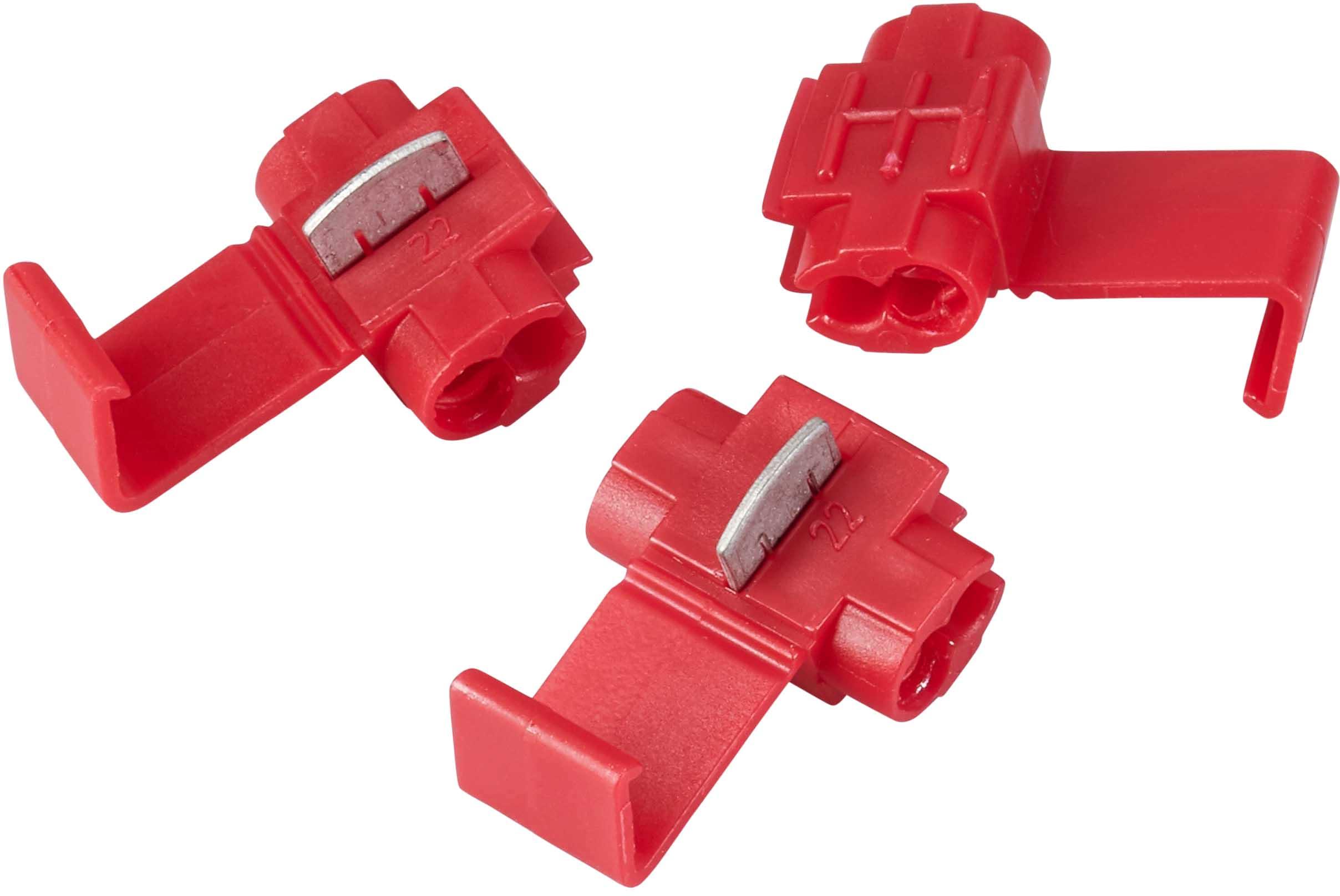 Halfords Cable Connector Self Strip Red (HEF604)