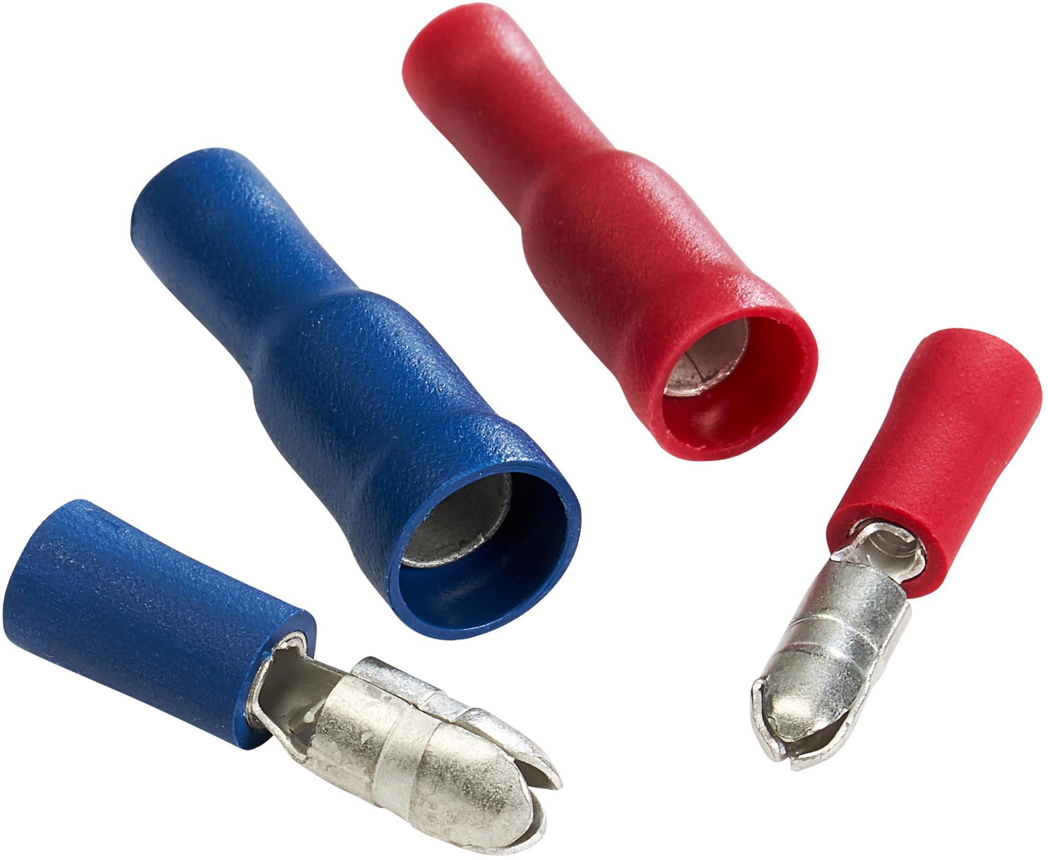 Halfords Assorted Male & Female Bullet Connectors 5 & 15 Amp (ELEC128)