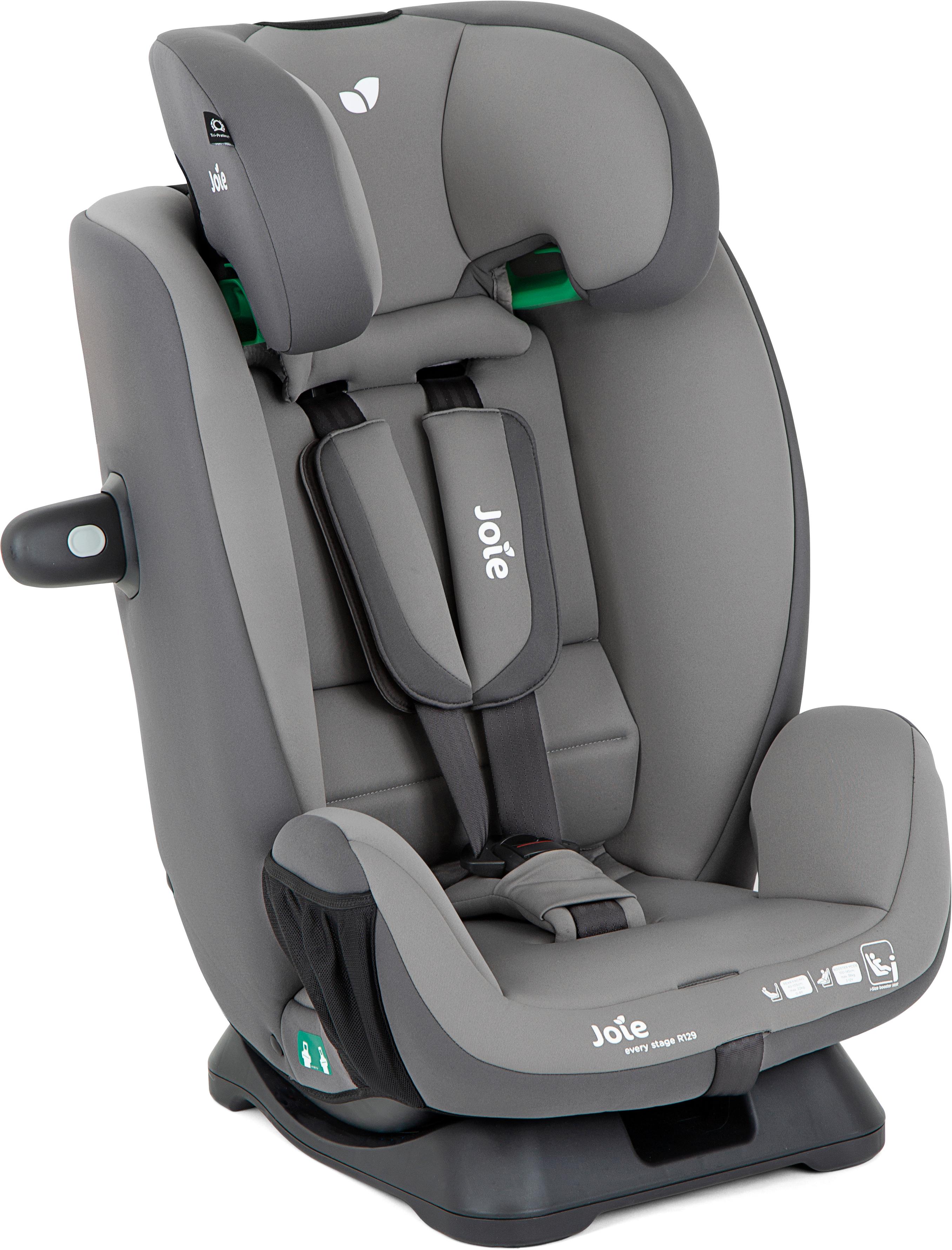 Joie Every Stage R129 Group 0+/1/2/3 Car Seat- Cobblestone