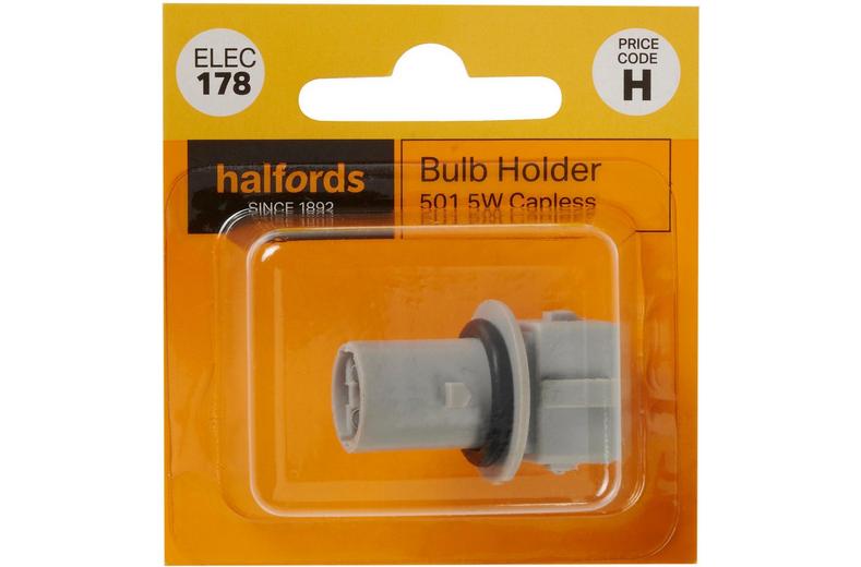 Halfords Bulb Holder 501 5W (ELEC178) Halfords Bulb Holder 501 5W (ELEC178)