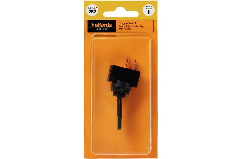 Halfords Toggle Switch 16 Amp (ELEC252) Halfords Toggle Switch 16 Amp (ELEC252)