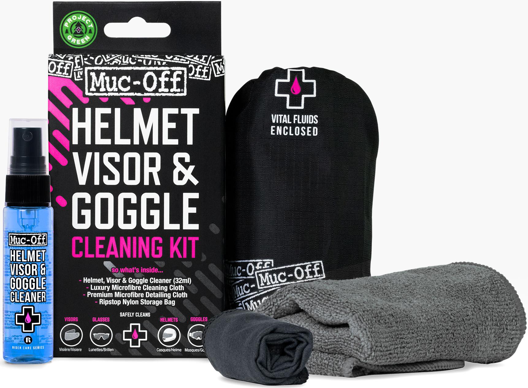 Muc-Off Helmet Visor & Goggle Cleaning Kit