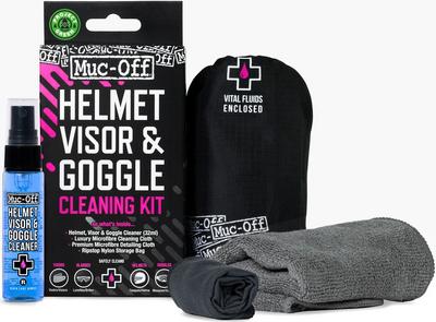 Muc-Off Helmet Visor & Goggle Cleaning Kit Muc-Off Helmet Visor & Goggle Cleaning Kit