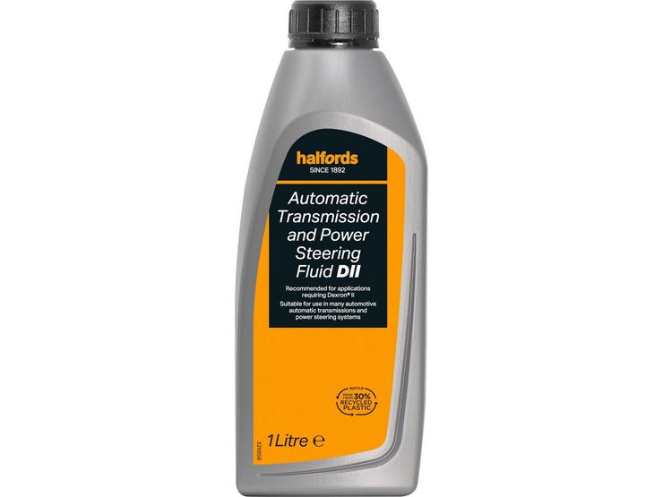 Halfords Automatic Transmission & Power Steering Fluid DII 1L