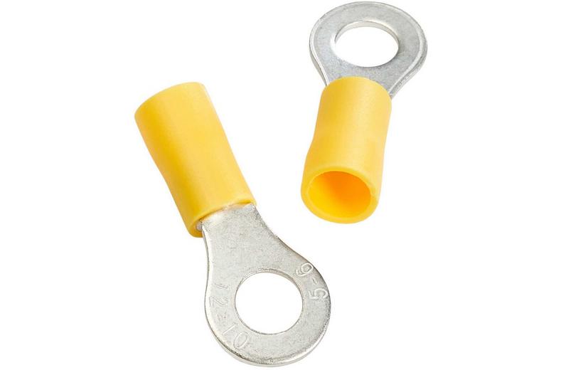Halfords Ring Connectors 30 Amp/6mm (ELEC123) Halfords Ring Connectors 30 Amp/6mm (ELEC123)
