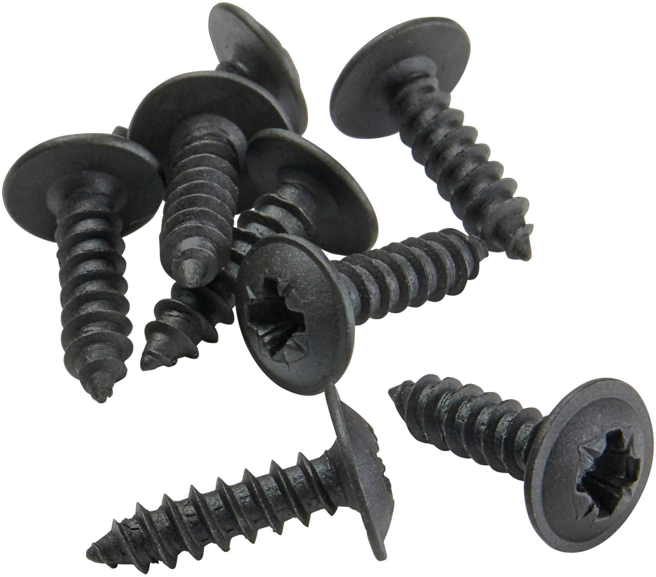 Halfords Cross Head Screws Flanged No6 x 13mm (FIXG103)