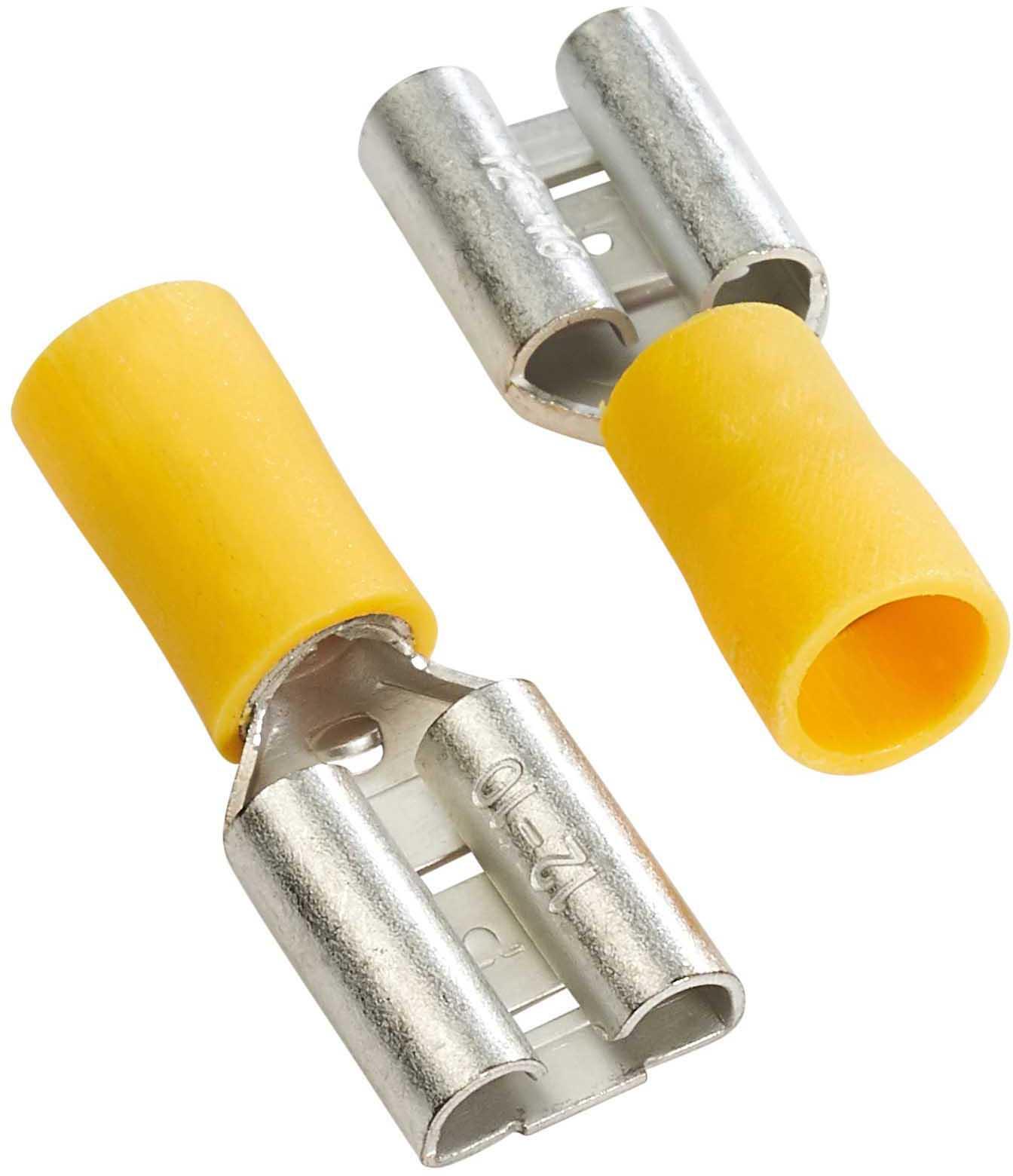 Halfords Spade Connectors 35 Amp/Female (ELEC121)