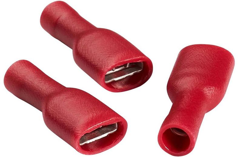 Halfords Spade Connectors 5 Amp/Female (ELEC109) Halfords Spade Connectors 5 Amp/Female (ELEC109)