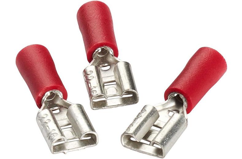 Halfords Spade Connectors 5 Amp/Female (ELEC108) Halfords Spade Connectors 5 Amp/Female (ELEC108)