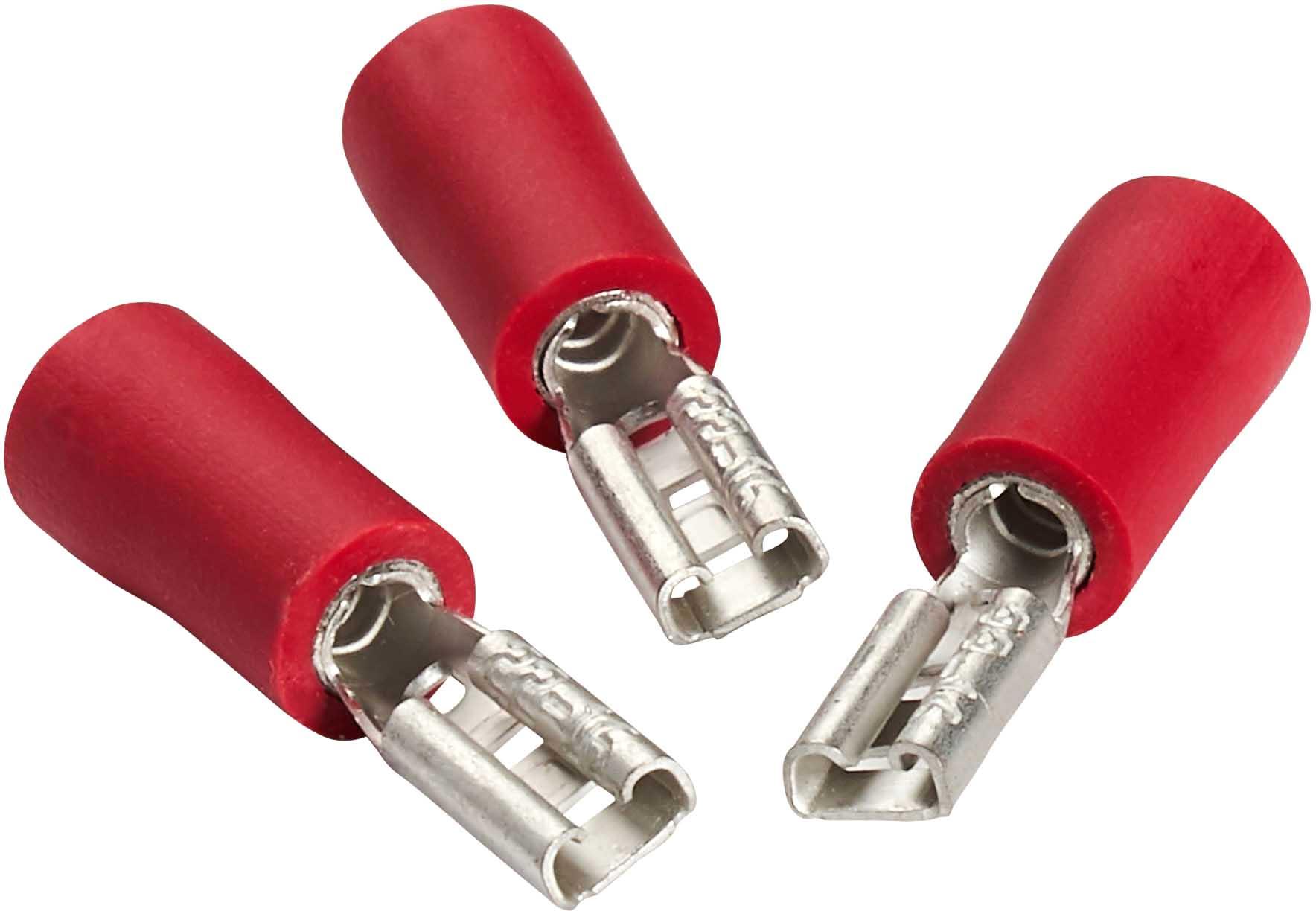 Halfords Spade Connectors 2 Amp/Female (ELEC107)