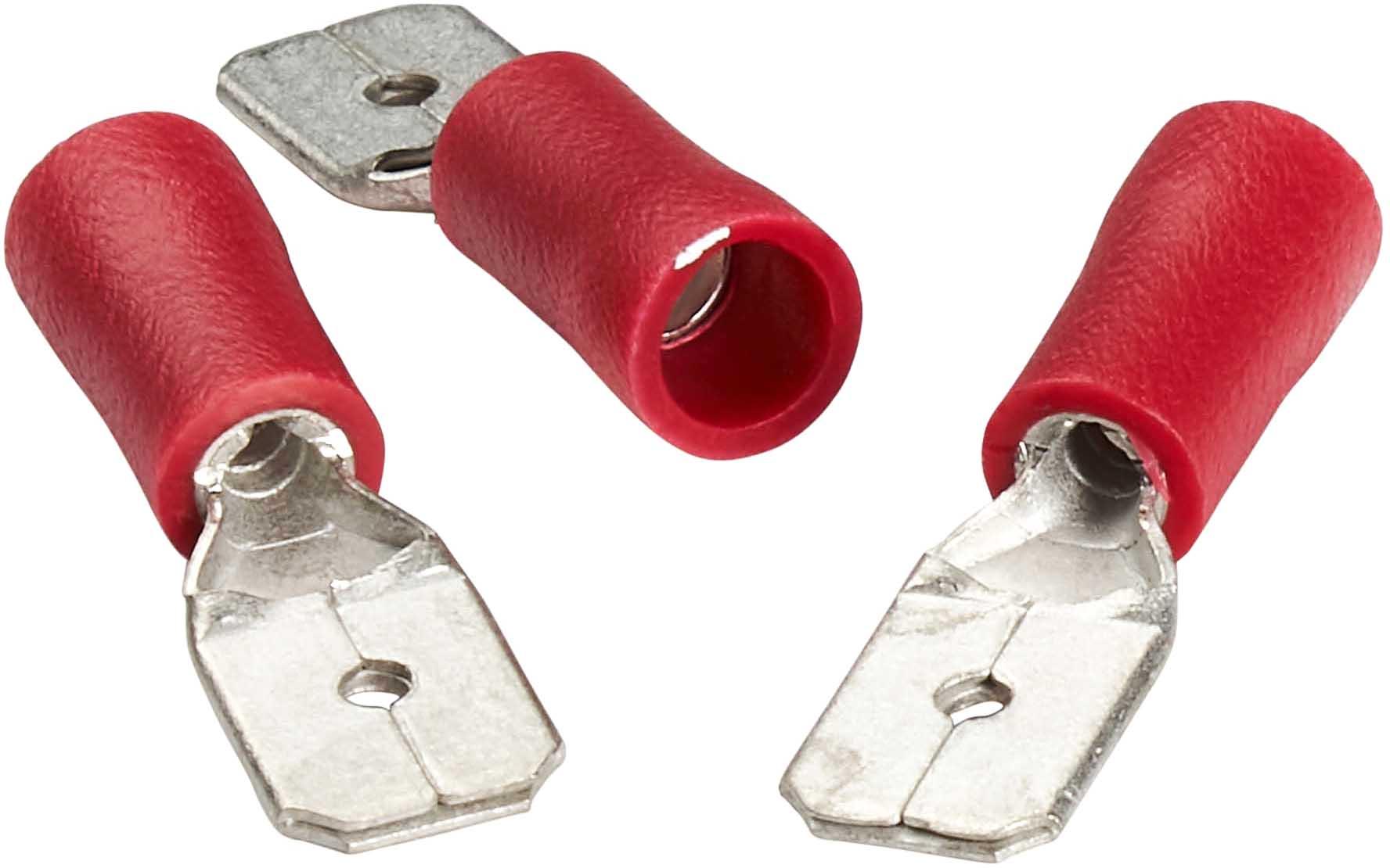 Halfords Spade Connectors 5 Amp/Male (ELEC110)