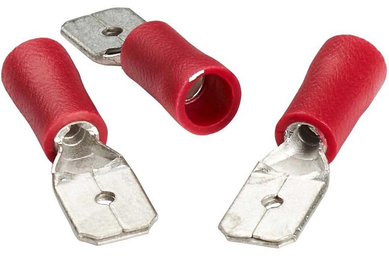 Halfords Spade Connectors 5 Amp/Male (ELEC110) Halfords Spade Connectors 5 Amp/Male (ELEC110)
