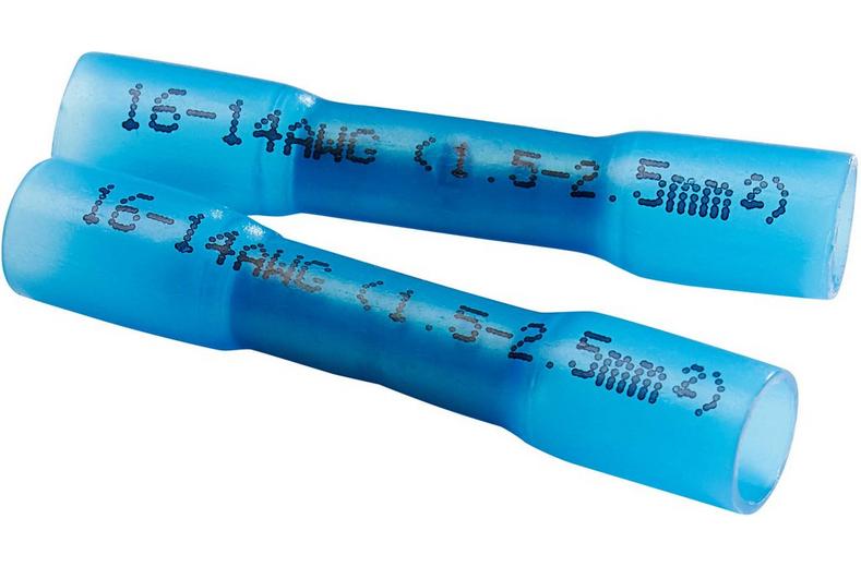 Halfords Heat Shrink Butt Connectors 15 Amp (ELEC117) Halfords Heat Shrink Butt Connectors 15 Amp (ELEC117)