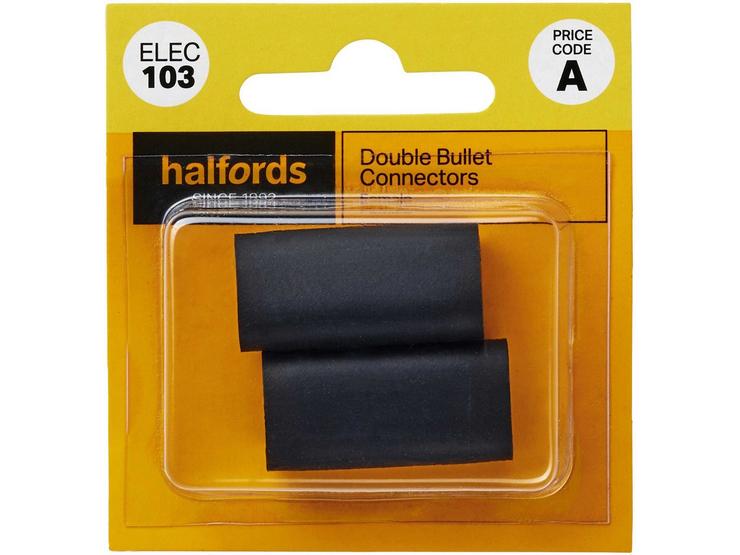 Halfords Double Bullet Connectors Female (ELEC103)