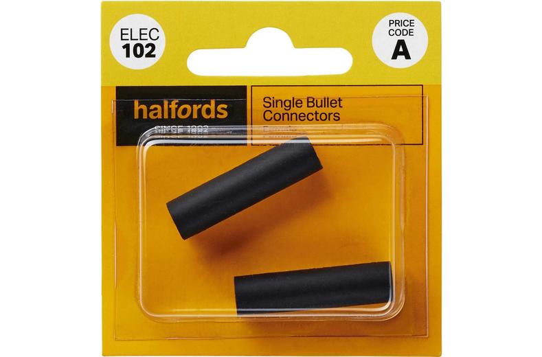 Halfords Single Bullet Connectors Female (ELEC102) Halfords Single Bullet Connectors Female (ELEC102)