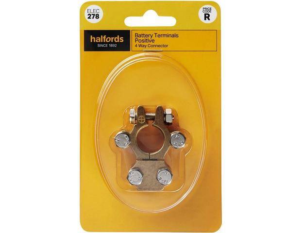 Halfords Positive Battery Terminal Connector