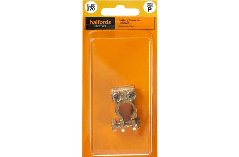 Halfords Japanese Positive Battery Terminal (ELEC270) Halfords Japanese Positive Battery Terminal (ELEC270)