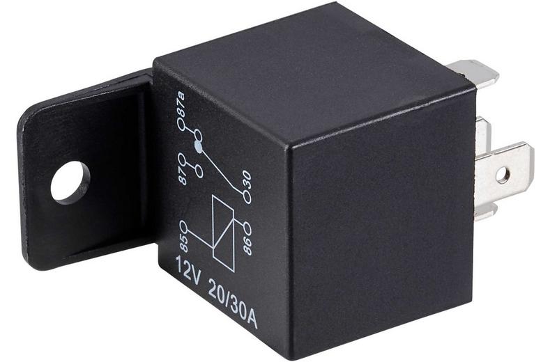 Halfords Relay 12V 40A 4 PIN (ELEC258) Halfords Relay 12V 40A 4 PIN (ELEC258)