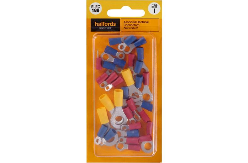 Halfords Assorted Electrical Connectors (ELEC188) Halfords Assorted Electrical Connectors (ELEC188)