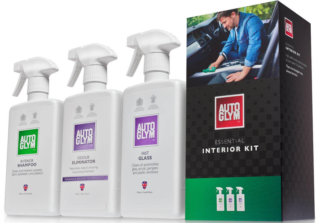 Autoglym Essential Interior 3-Piece Kit
