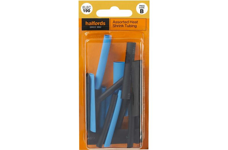 Halfords Assorted Heatshrink Tubing (ELEC190) Halfords Assorted Heatshrink Tubing (ELEC190)