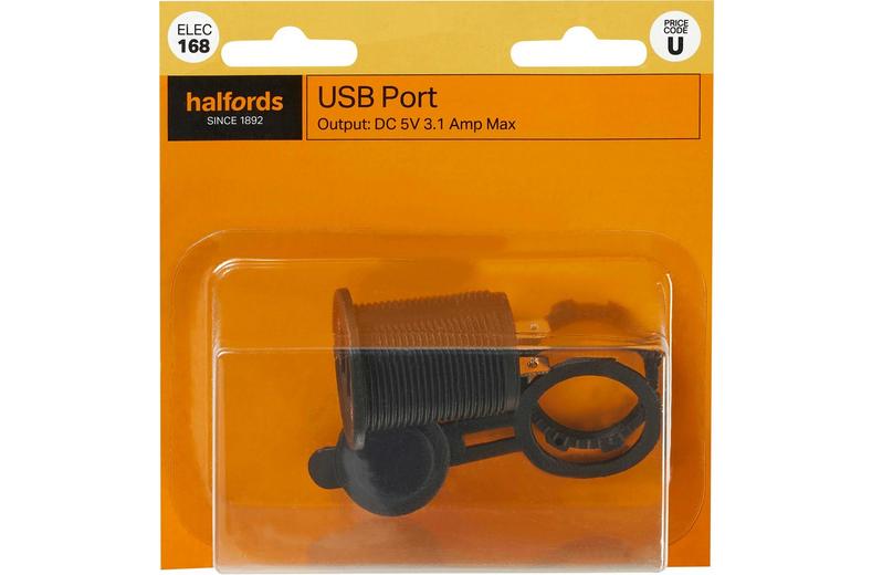 Halfords USB Port (ELEC168) Halfords USB Port (ELEC168)