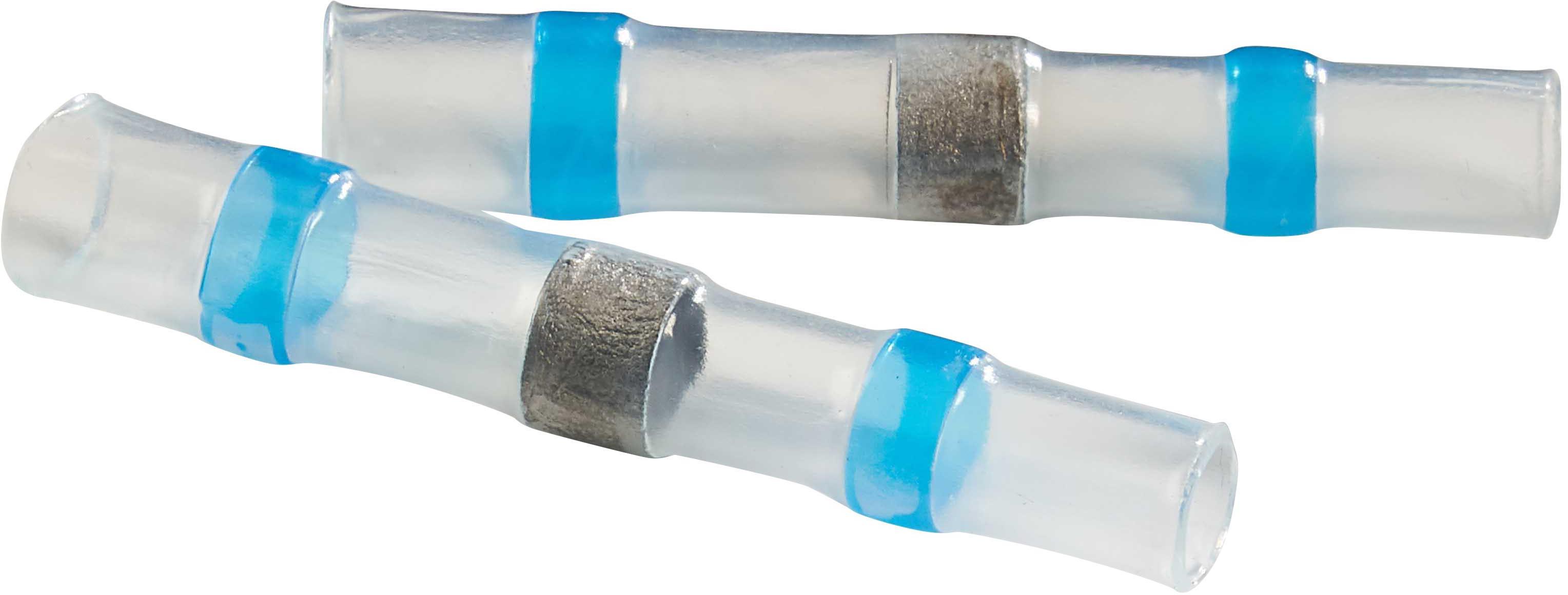 Halfords Heat Shrink Solder Sleeves Blue ELEC193 - 2 Pack