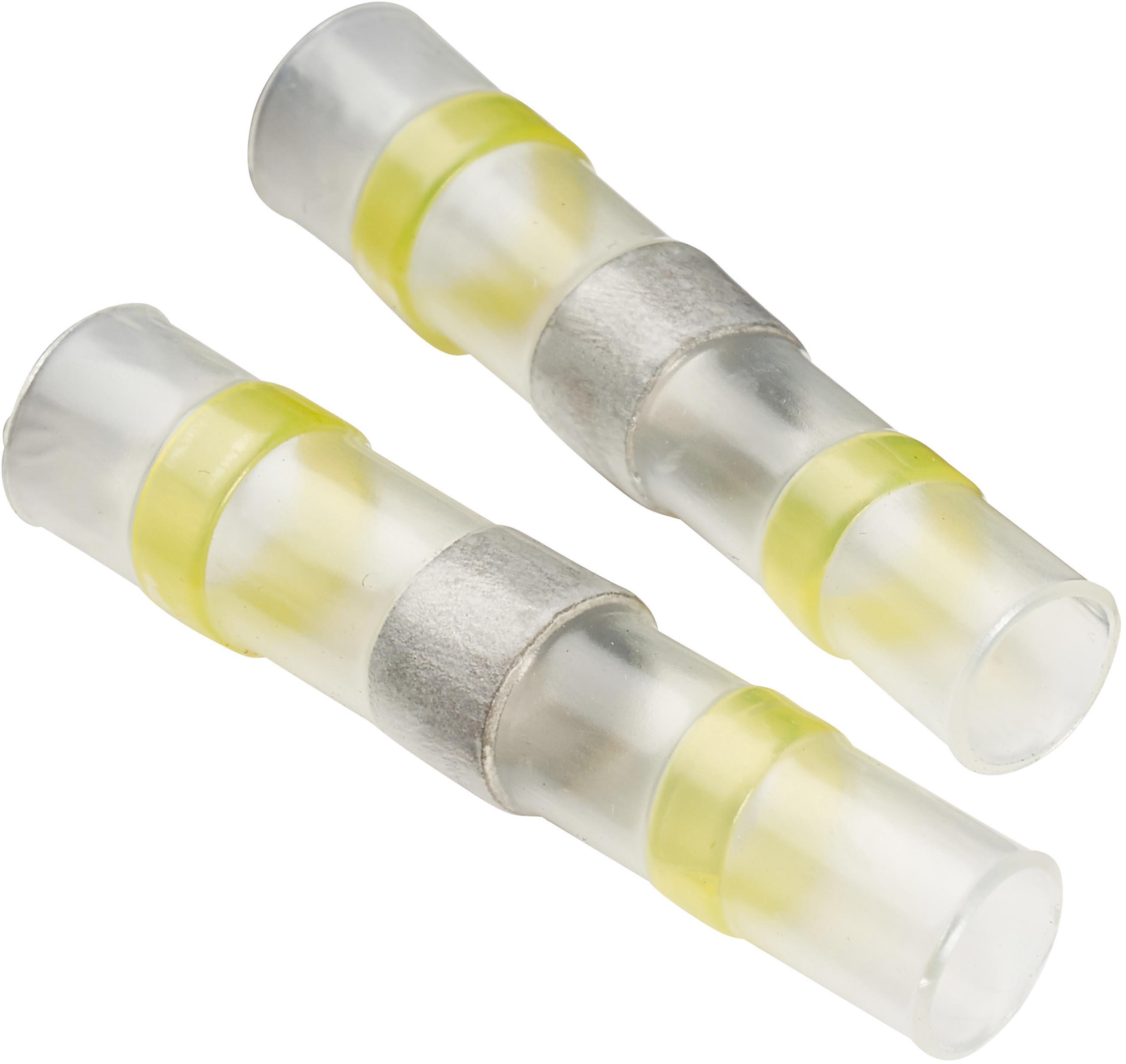 Halfords Heat Shrink Solder Sleeves Yellow ELEC194 - 2 Pack