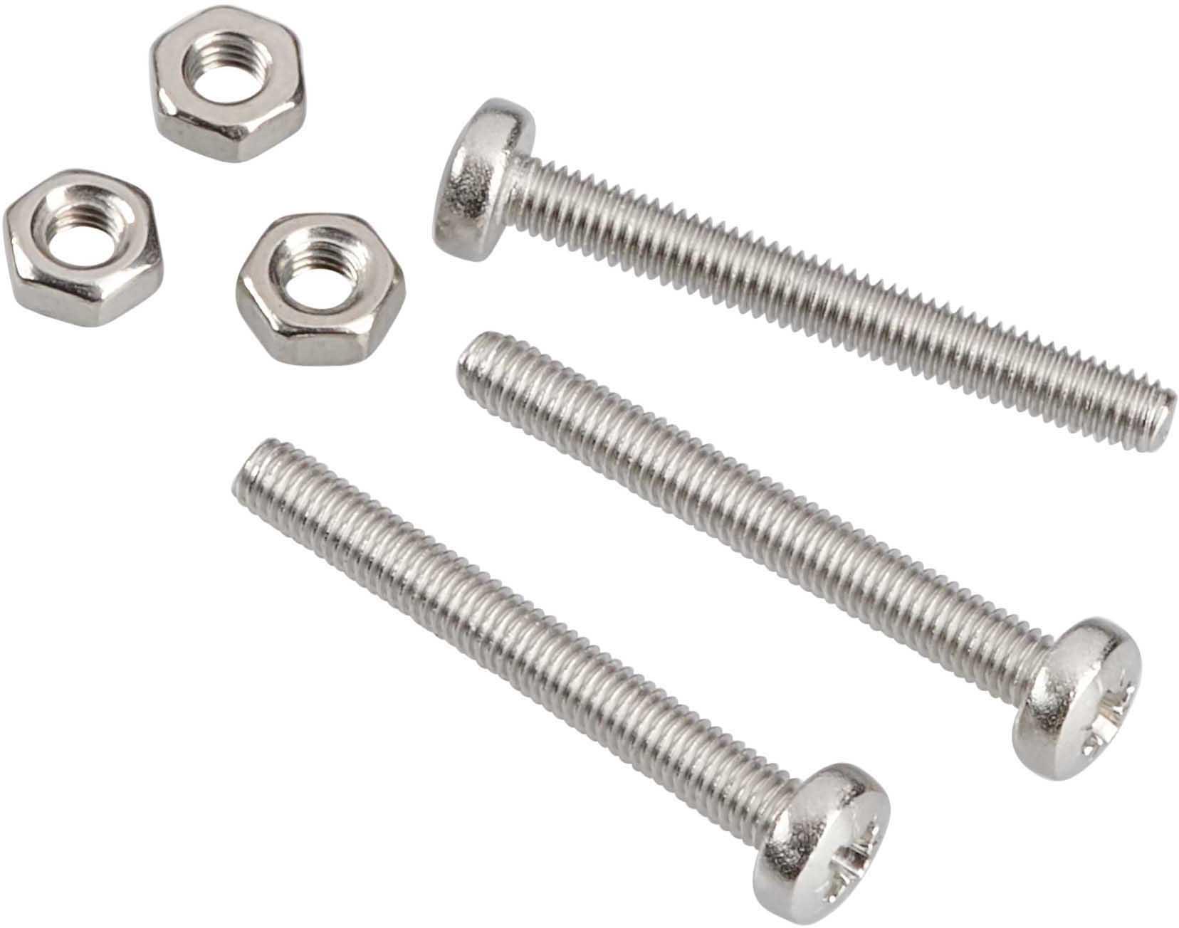 Halfords Set Screws and Nut M3 x 25mm (FIXG125)