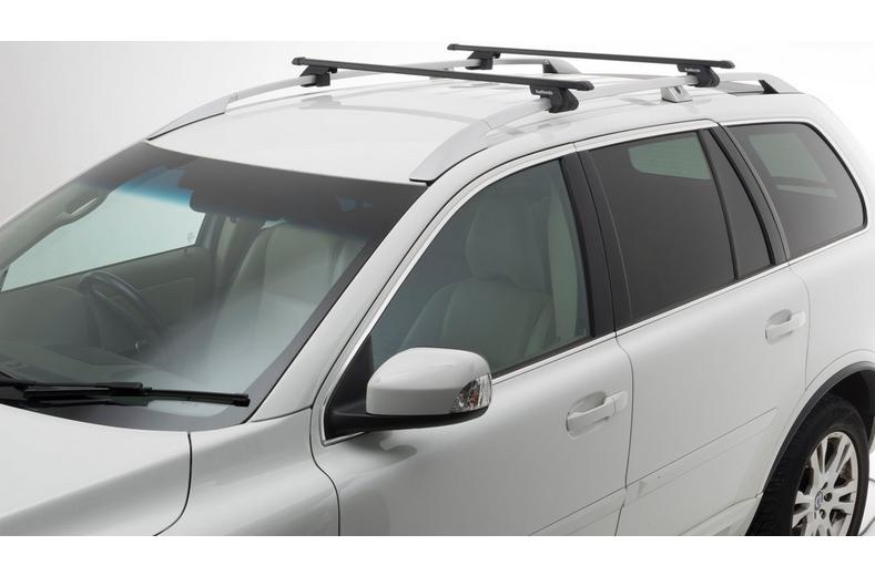 Halfords Raised Rail Steel Roof Bars Set r2 - 120cm Length Halfords Raised Rail Steel Roof Bars Set r2 - 120cm Length