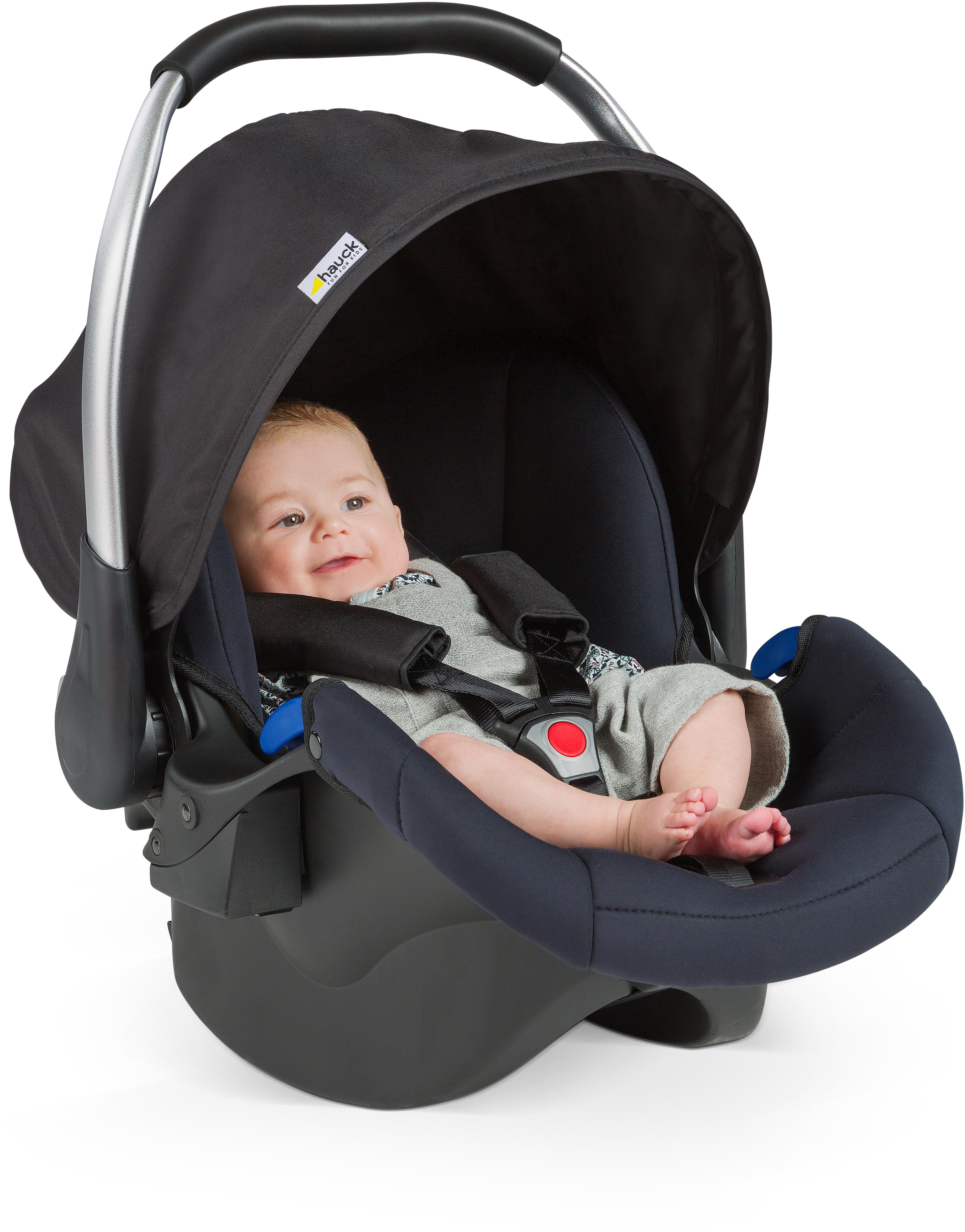 【ちゃびい】HAUCK COMFORT FIX SET Hauck Comfort Fix Car Seat Set - Black – Chelsea Baby