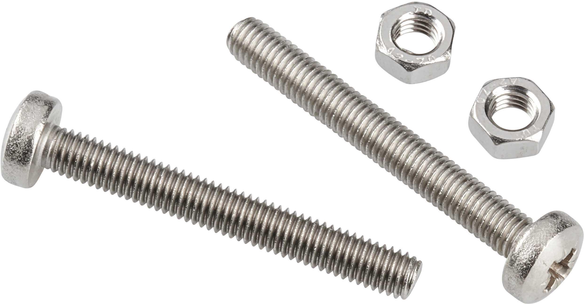 Halfords Set Screws and Nuts M5 x 38mm (FIXG134)