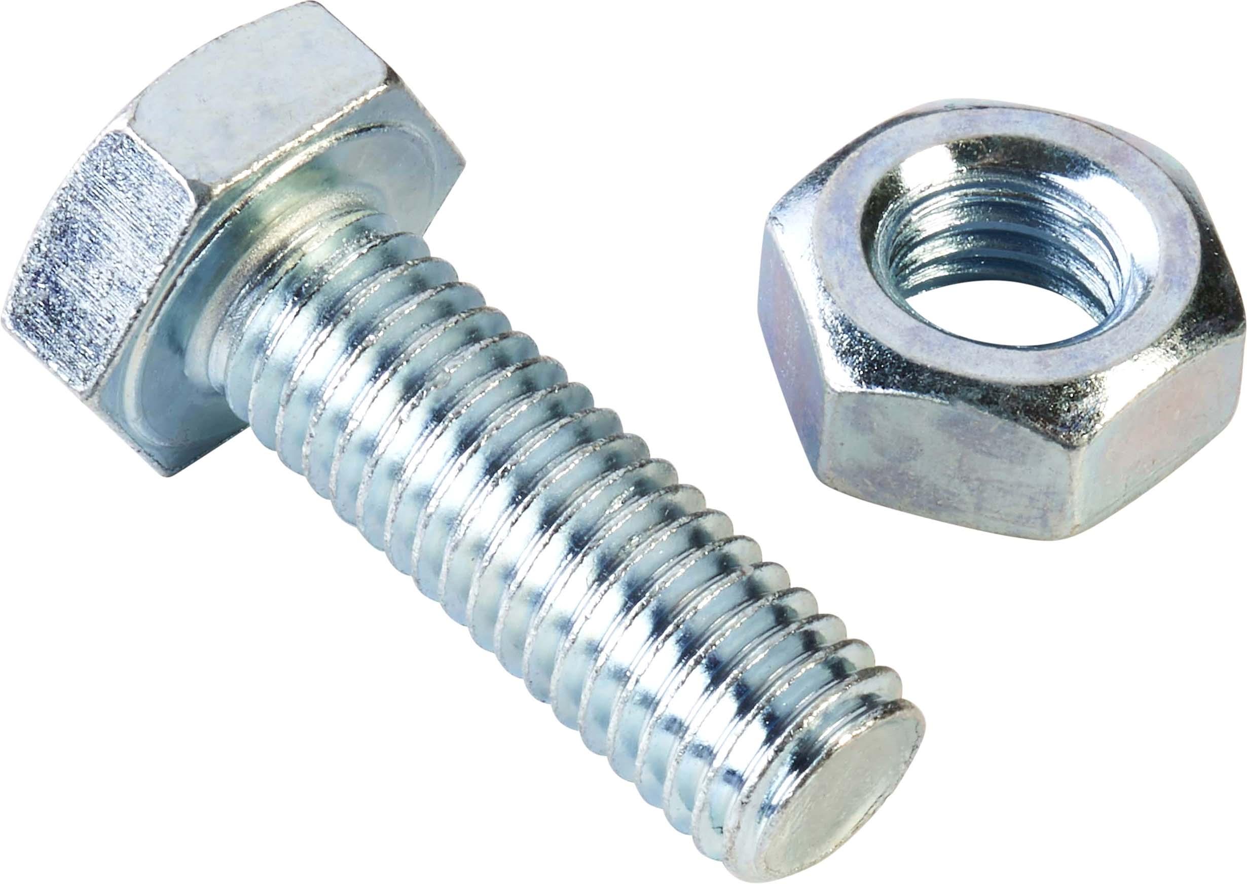 Halfords Set Screws and Nuts M10 x 30mm (FIXG142)