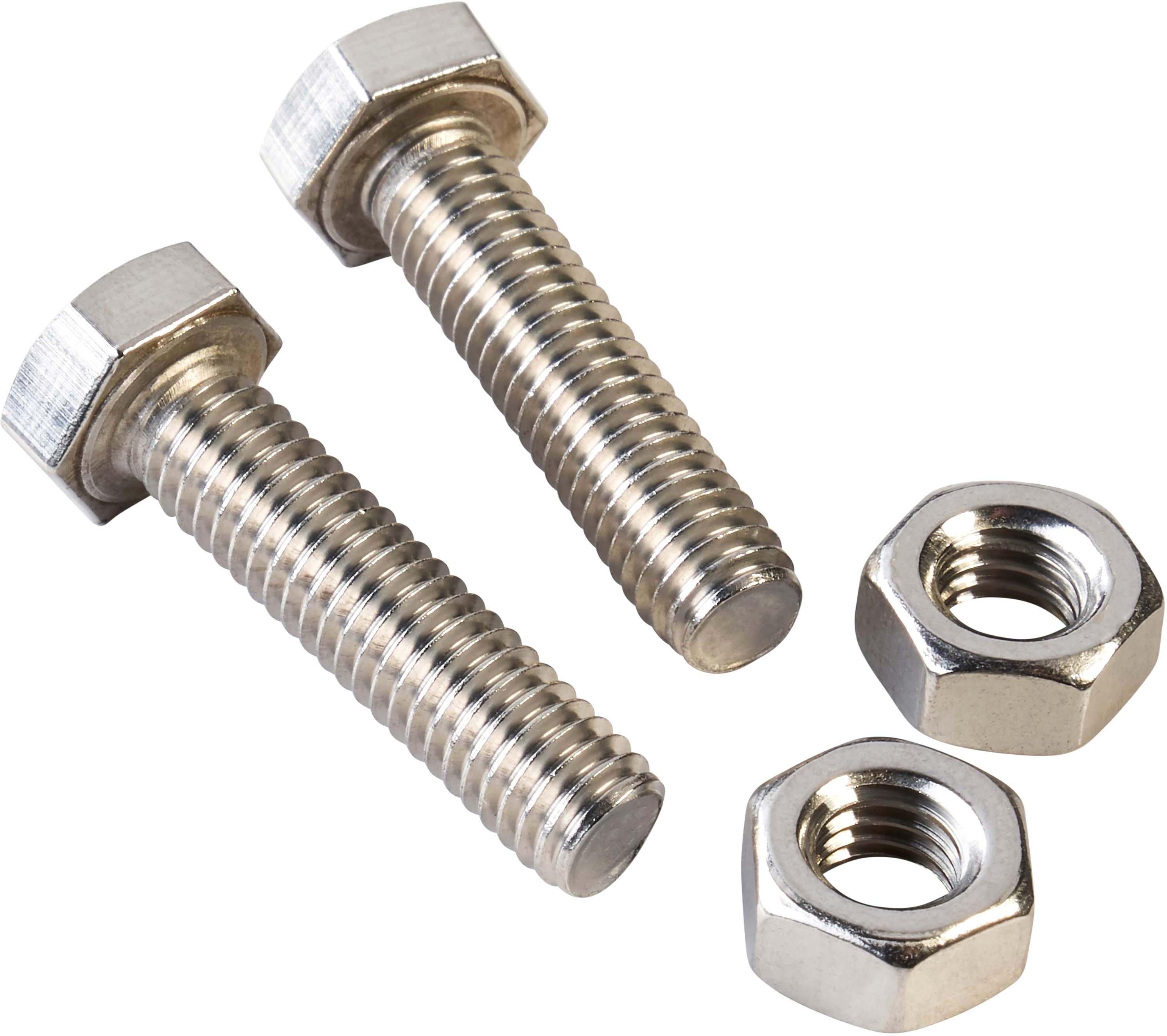 Halfords Set Screws and Nuts M6 x 25mm (FIXG145)