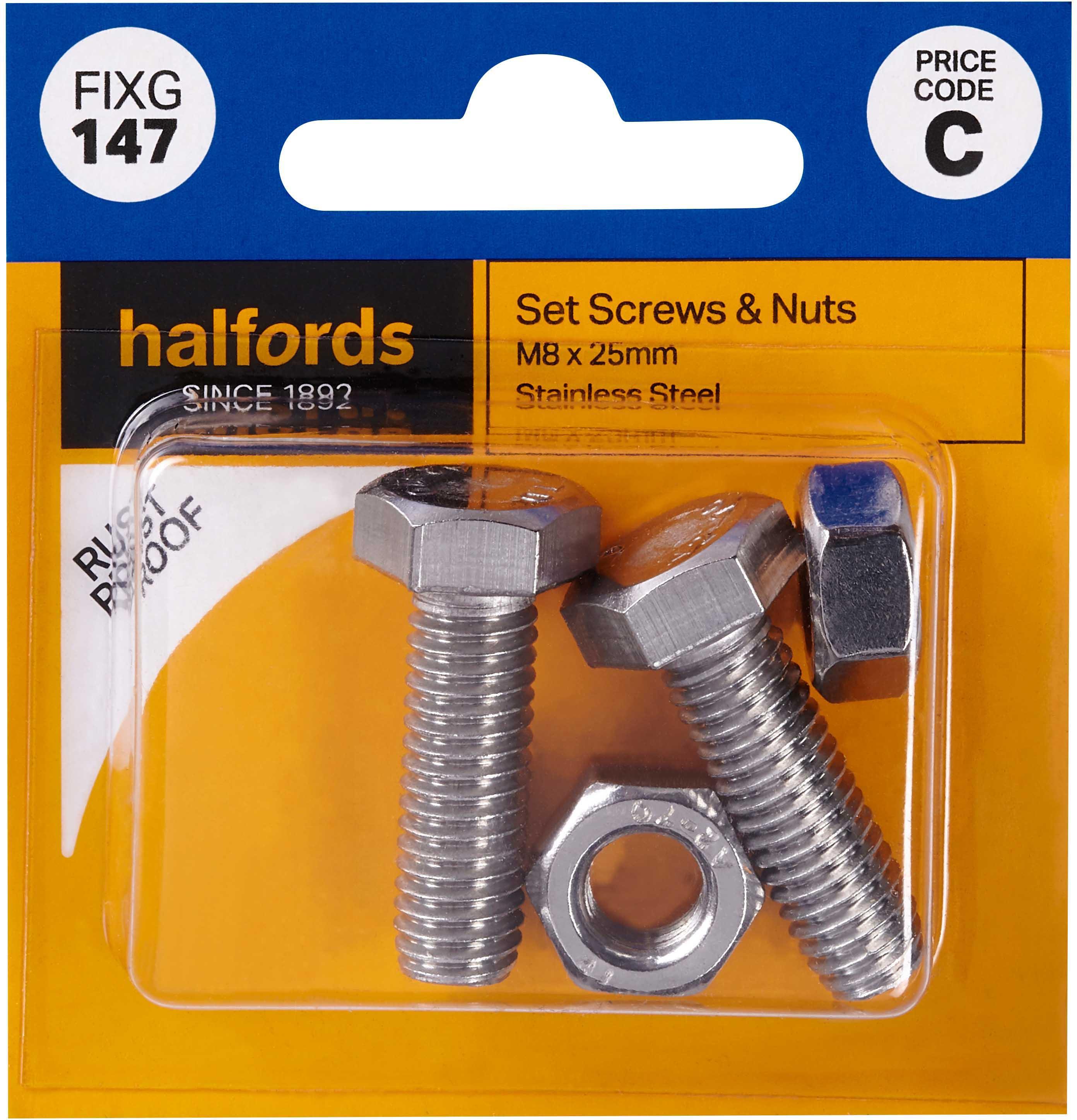 Dresselhaus V4A Stainless Steel Screw Set For Simson S50, S51, S70, S80 – 25 Piece Hex Bolt Kit, DIN931