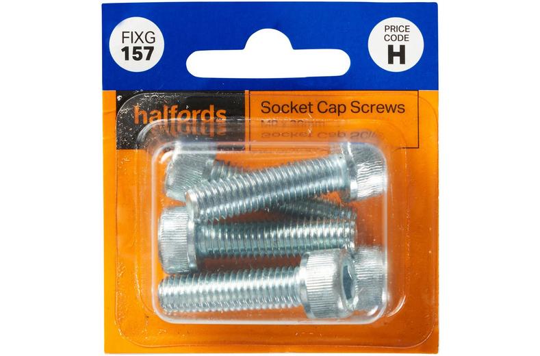 Halfords Socket Cap Screw M8 x 30mm (FIXG157) Halfords Socket Cap Screw M8 x 30mm (FIXG157)