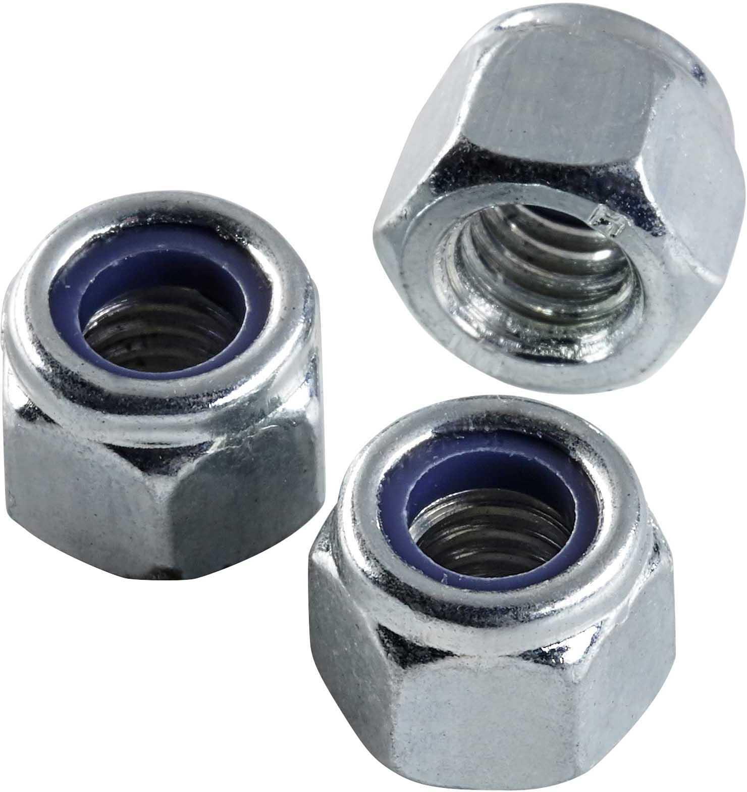 Halfords Self Locking Nuts 6mm (FIXG160)