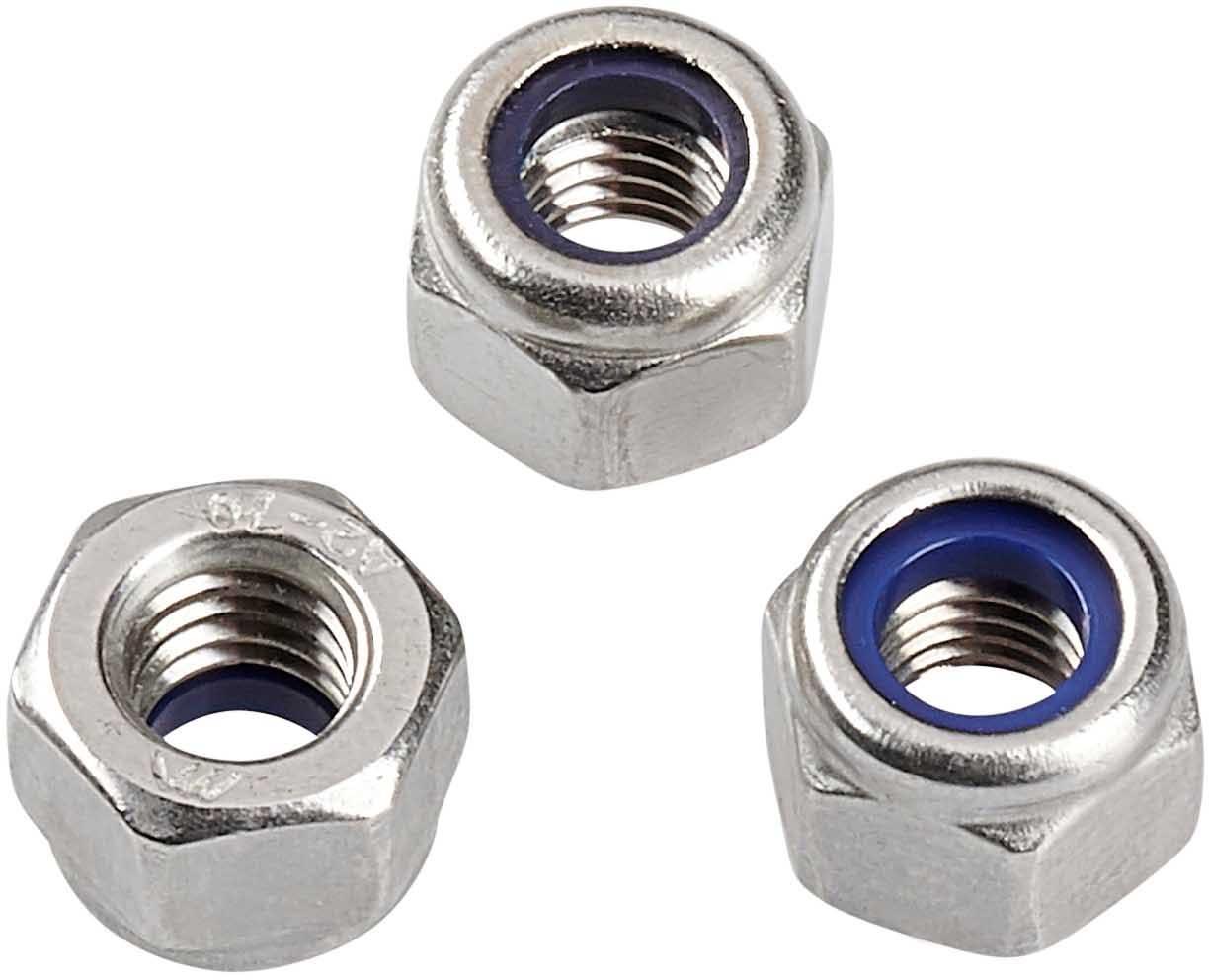 Halfords Self Locking Nuts M6 (FIXG164)